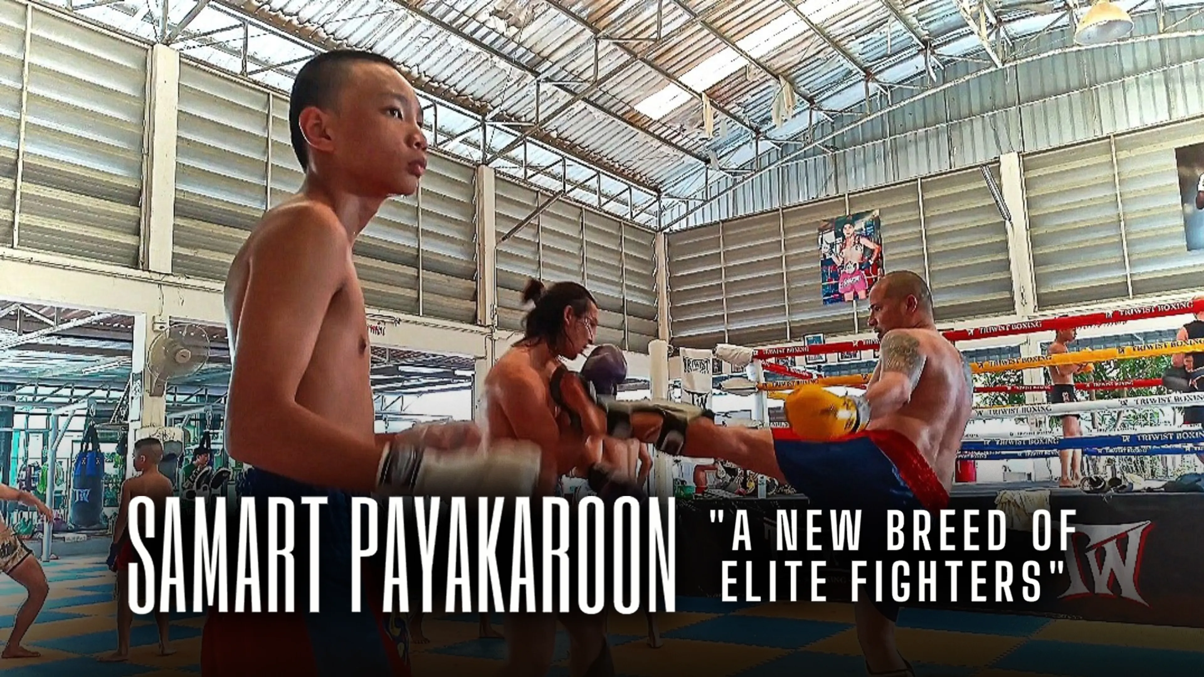 Samart Payakaroon "A New Breed of Elite Fighters" poster